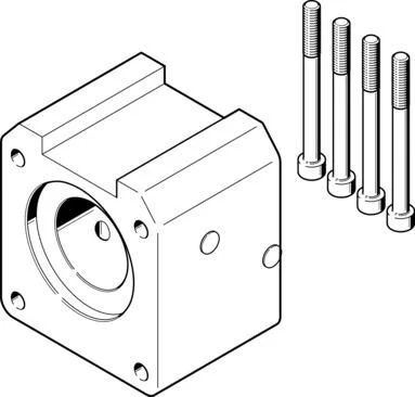 Festo EAMK-A-E72-64A Coupling housing