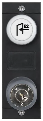 Euchner MSM-1-P-CA-LQU-E8-163612 Submodule MSM-1-P (white cover for indicators, slide-in label, key-operated rotary switch)