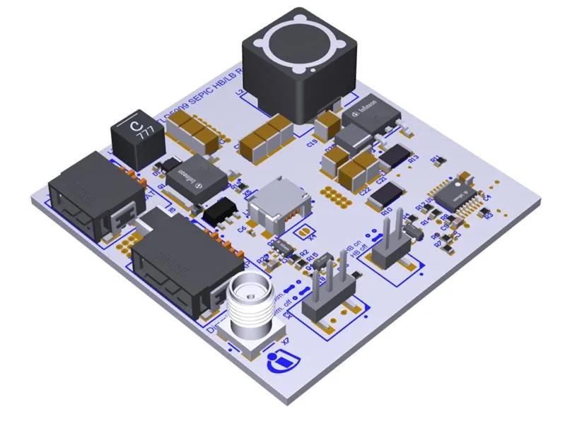 Infineon LEDFRONTHBLB_REF