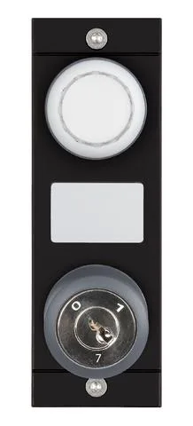 Euchner MSM-1-P-CA-LQV-C6-157721 Submodule MSM-1-P (white cover for indicators, slide-in label, key-operated rotary switch)