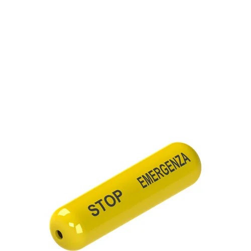Pizzato VF AF-IF1GR01 Function indicator - text "STOP EMERGENZA"
