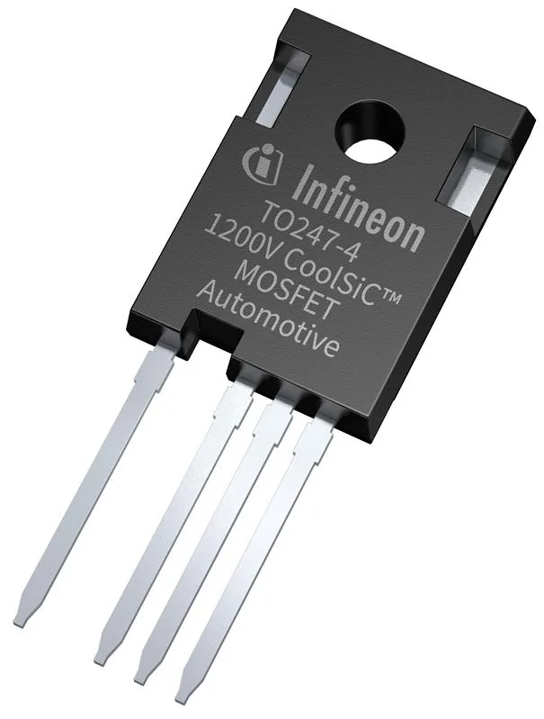 Infineon AIMZHN120R080M1T Automotive 1200V Silicon-carbid (SiC) Trench Power MOSFET in TO247-4L, 80mΩ