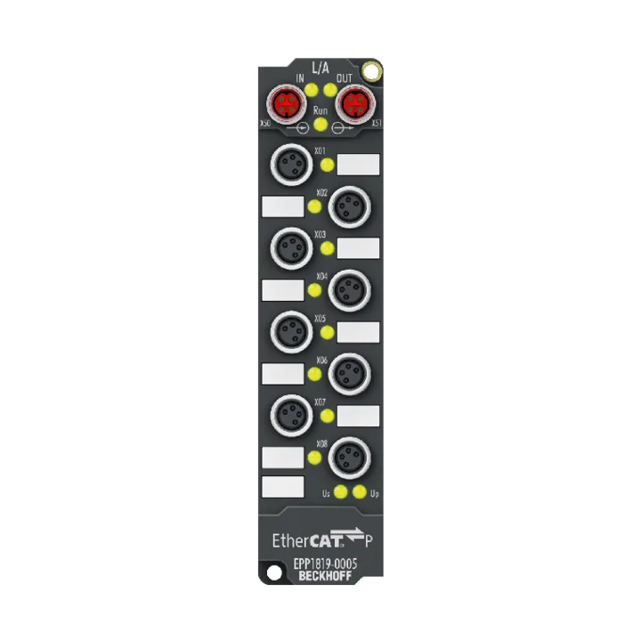 Beckhoff EPP1819-0005 EtherCAT P Box, 16-channel digital input, 24 V DC, 10 µs, M8, 4-pin