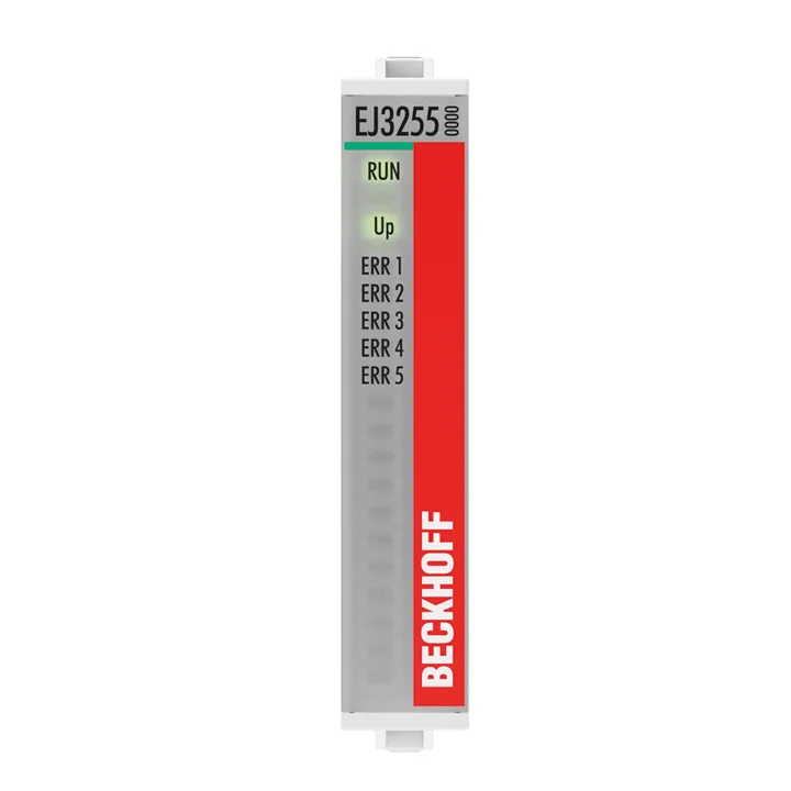 Beckhoff EJ3255 EtherCAT plug-in module, 5-channel analog input, potentiometer, 300 Ω…50 kΩ, 16 bit