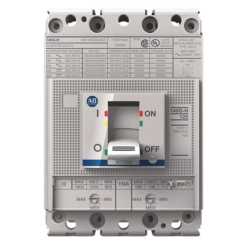 Allen Bradley 140G-H2F3-D12-UB-AA Molded Case Ckt-Bkr