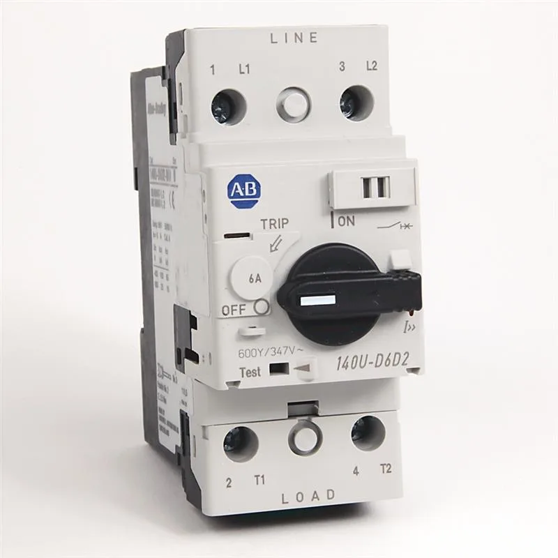 Allen Bradley 140U-D6D2-B60 Circuit Breaker 2-Pole 6 A UL 489