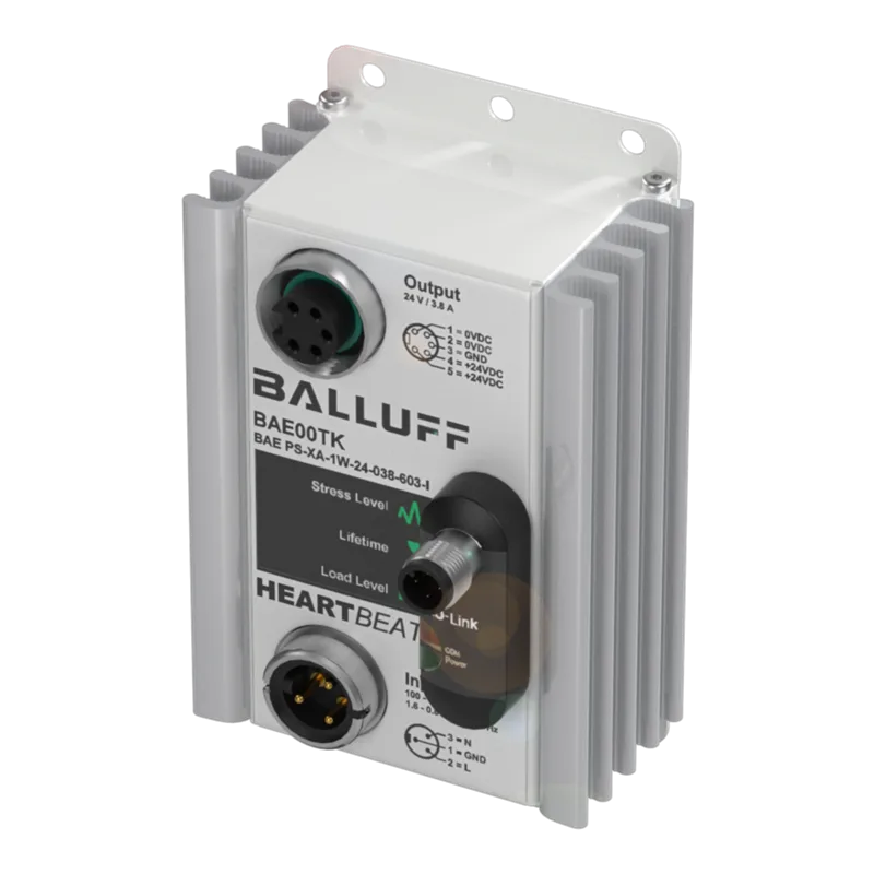 Balluff BAE PS-XA-1W-24-038-603-I Heartbeat® IO Link arayüzlü güç kaynağı üniteleri