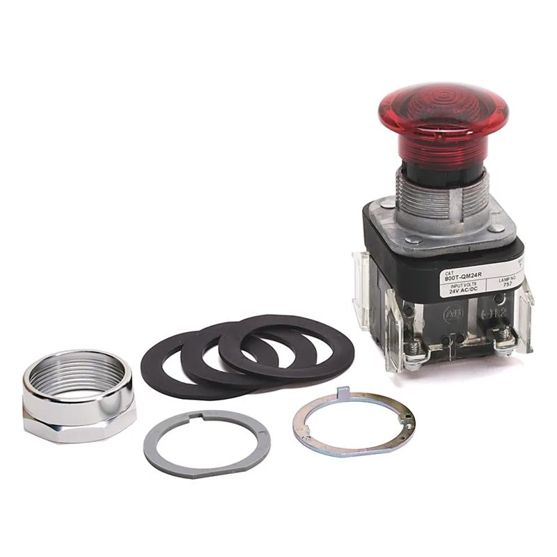 Allen Bradley 800T-QM24R 30mm Momentary Push Button 800T PB