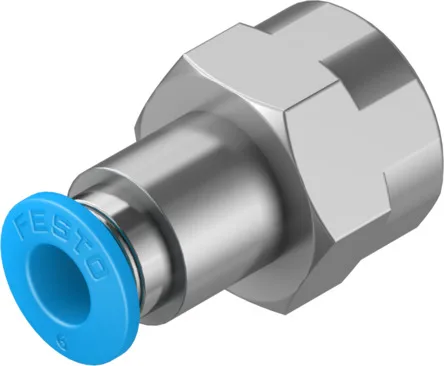 Festo QSF-1/4-6-B Çabuk Bağlantı Rakoru