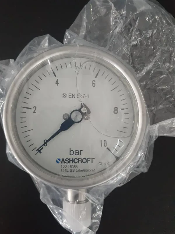 Ashcroft T5500/T6500 100=T6500=S=L=04=L=10BR=X=GR=MP=SG=NH=C3=C4=EN Basınç Göstergesi