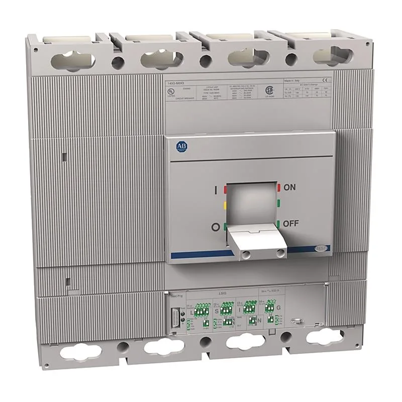 Allen Bradley 140G-M0I4-D63 140G 630A Frame Molded Case Ckt-Bkr