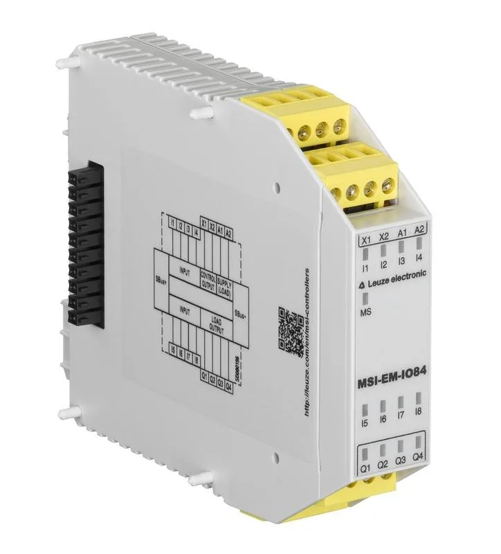 Leuze MSI-EM-IO84-01 Güvenli I/O modülü