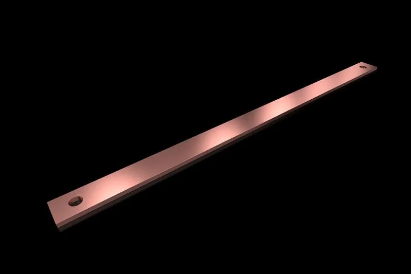 Rittal SV 9686.526 SV PE/PEN busbar E-Cu, WH: 30x5 mm, L: 500 mm