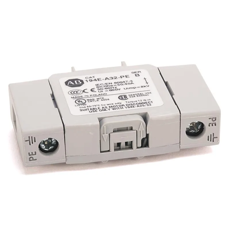 Allen Bradley 194E-A63-PE 194E Earthing-Grounding Terminal