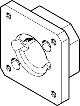 Festo EAMF-A-28A-42A Motor flange