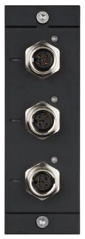 Euchner MSM-1-R-DA-SQSQSQ-F3-164058 Submodule MSM-1-R (3 x M12 plug connectors for electromechanical safety switches)