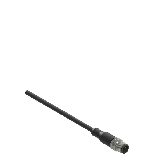 Pizzato VF CF8PD3M M12 male connectors with cable, 8 poles