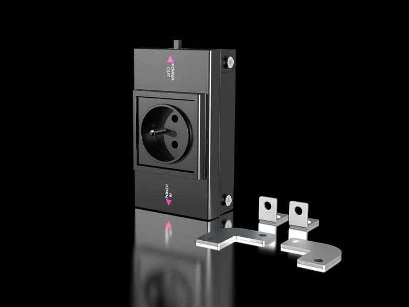 Rittal SZ 2500.712 SZ socket box for LED system light, with socket for France/Belgium,