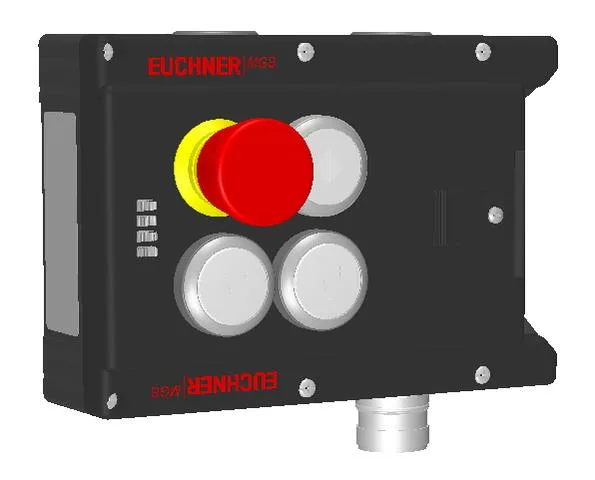 Euchner MGB-L1-APA-AP4A1-S1-R-158117 Locking module MGB-L1-APA (guard locking by spring force) with 3 pushbuttons, emergency stop, RC18