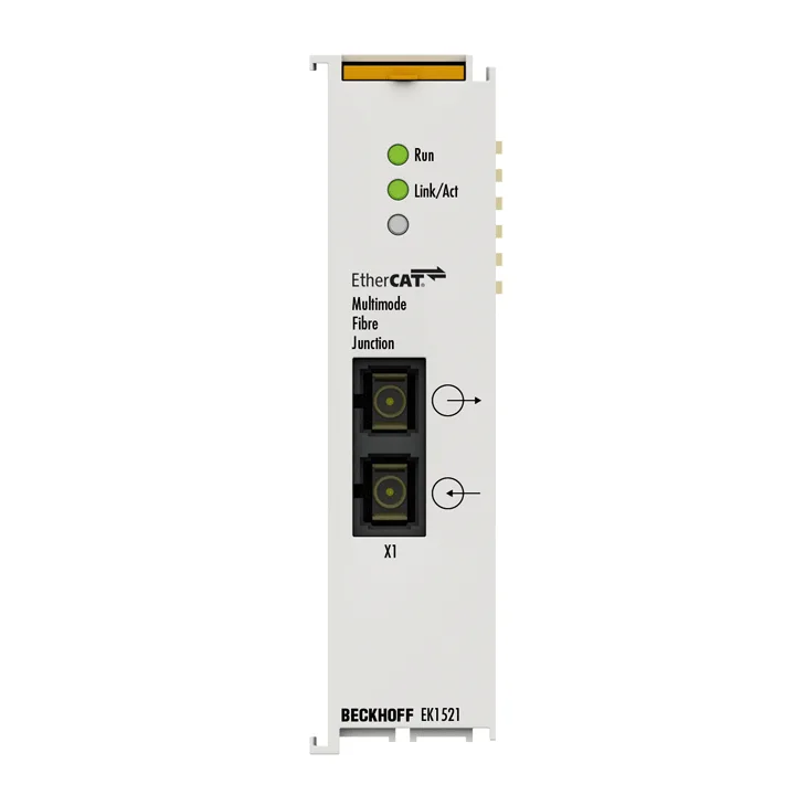 Beckhoff EK1521 1-port EtherCAT fiber-optic junction