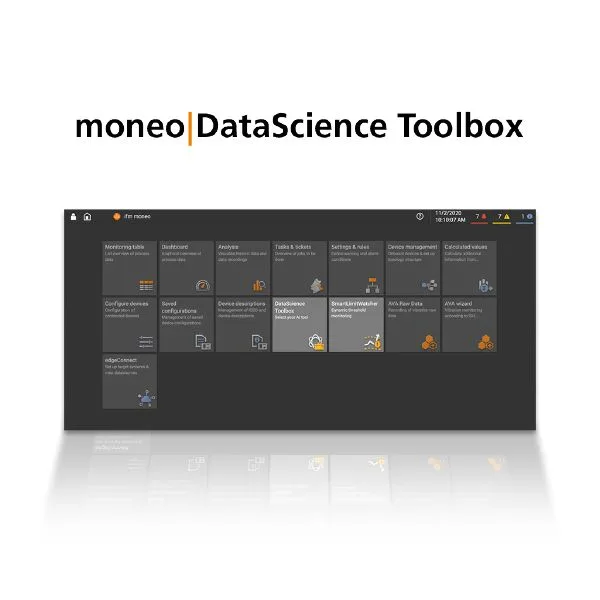 IFM moneo DataScience Starter LIC üretim süreçlerinin iyileştirilmesi ve akıllı izleme için yazılım lisansı