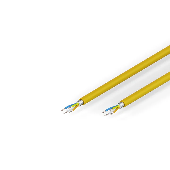 Beckhoff ZB9013 Industrial Ethernet/EtherCAT cable, shielded, PVC, 2 x 2 x AWG22, fixed installation, Cat5, yellow