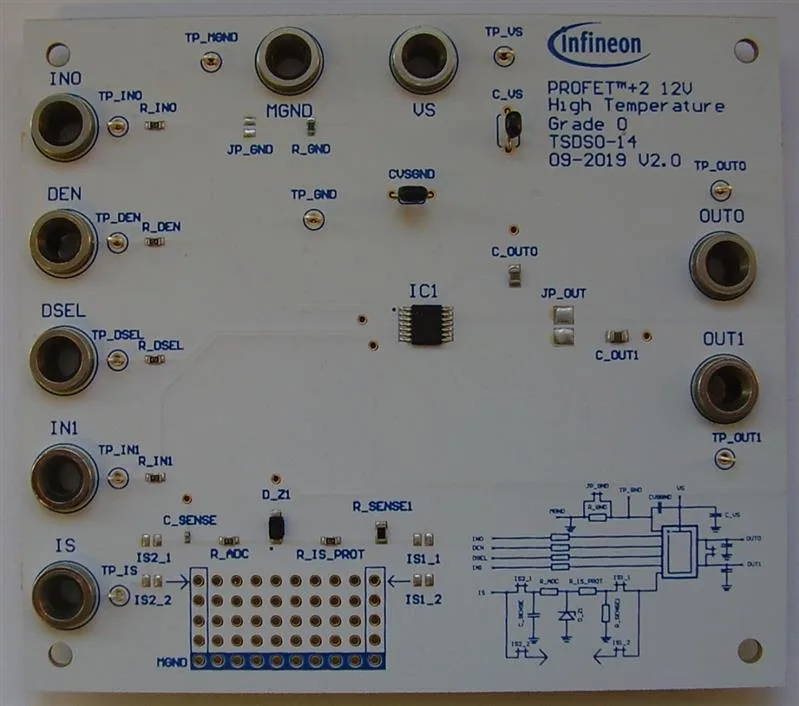 Infineon SHIELD_BTS7008-2EPZ