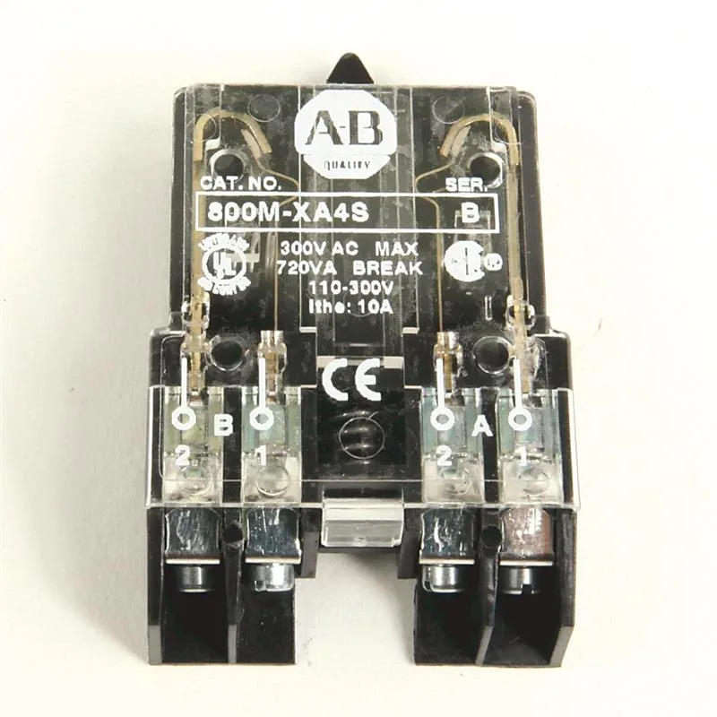 Allen Bradley 800M-XA4S 22mm Contact Block 800M PB