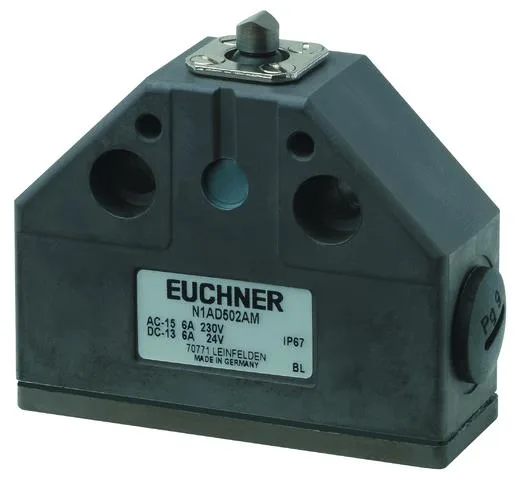 Euchner N1AK502AM-M Precision single limit switch N1A, ball plunger
