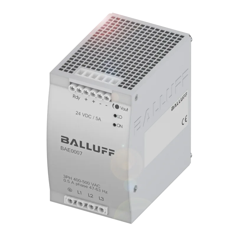 Balluff BAE PS-XA-3Y-24-050-009 DIN Ray montajlı güç kaynakları