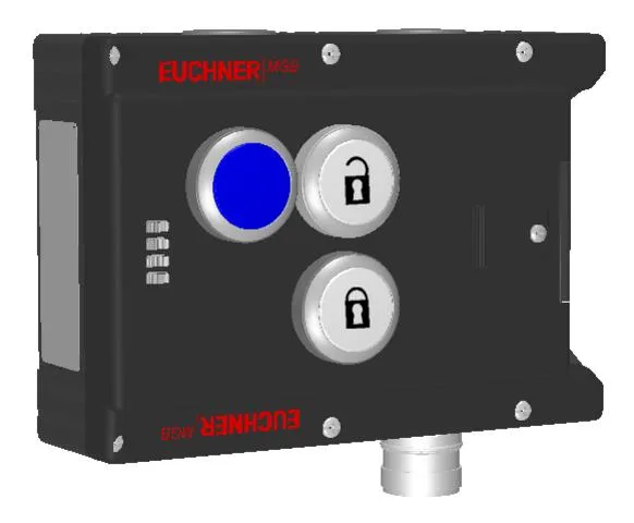 Euchner MGB-L2-ARA-AD3A1-S1-R-110860 Locking module MGB-L2-ARA, (guard locking by solenoid force) with 3 pushbuttons, RC18