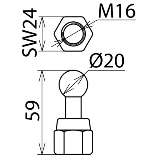 Dehn + Söhne KFP 20 M16