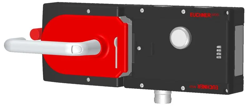 Euchner MGB-L1HE-ARA-L-121040 Locking set MGB-L1HE-ARA, (guard locking by spring force) with 1 pushbutton, RC18