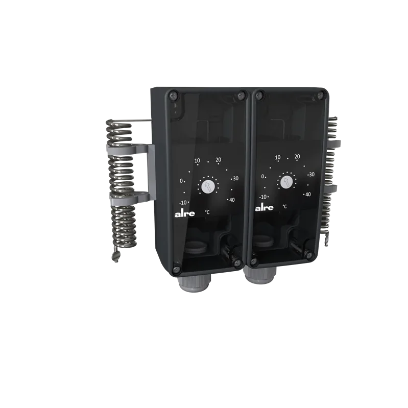 Alre RTKSA-114.110 Control room double thermostat, 2x 0…50…°C, 2x TW, 2x internal setting