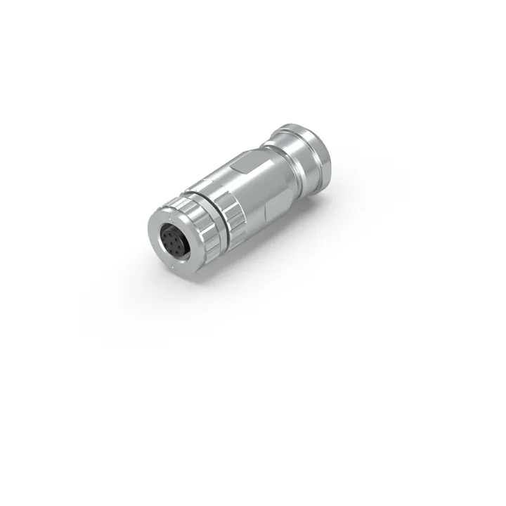 Beckhoff ZS2000-6723 M12 socket field assembly, sensor, IP67, shielded