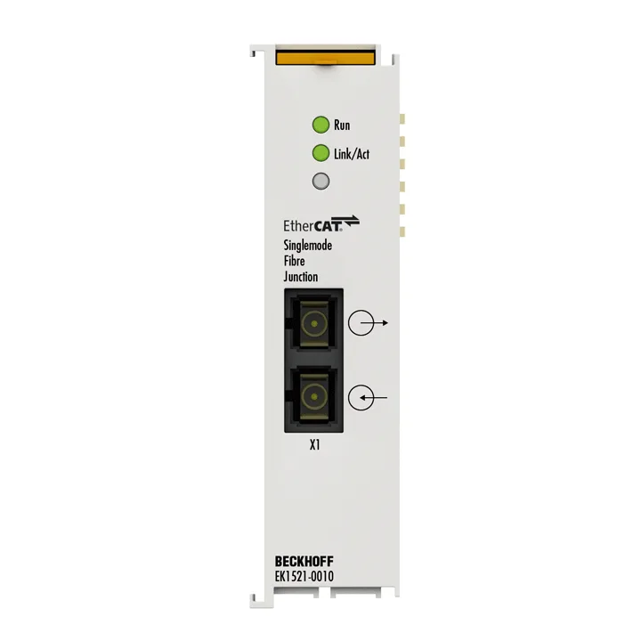 Beckhoff EK1521-0010 1-port EtherCAT fiber-optic junction