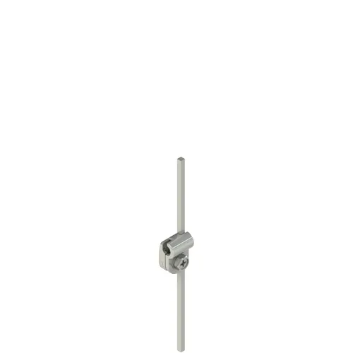 Pizzato VN A00LB Metal revolving lever with adjustable square stainless steel rod 3x3x125 mm