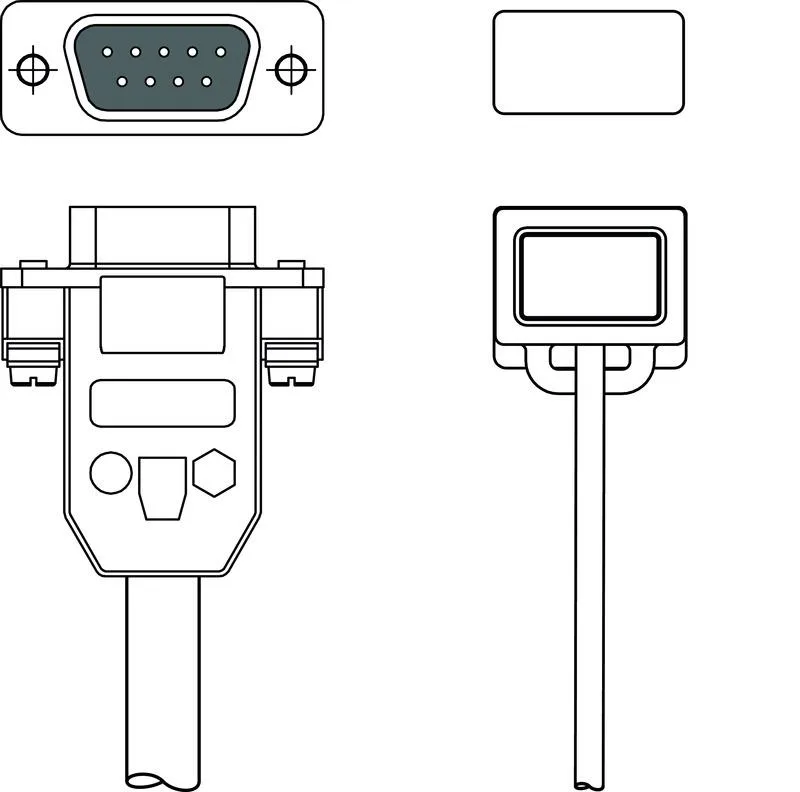 Leuze CB-PCO-3000 Adaptör kablosu