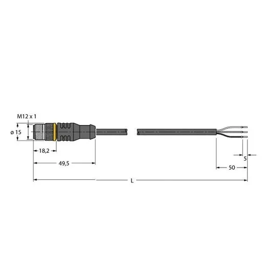 Turck RSC4T-2/TEL