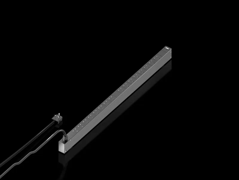 Rittal DK 7979.813 DK PDU UK, Basic, kompakt basic güç dağıtımı, GUD: 44x1095x70 mm, 16x BS 1363, 230 V, 1~, 13 A