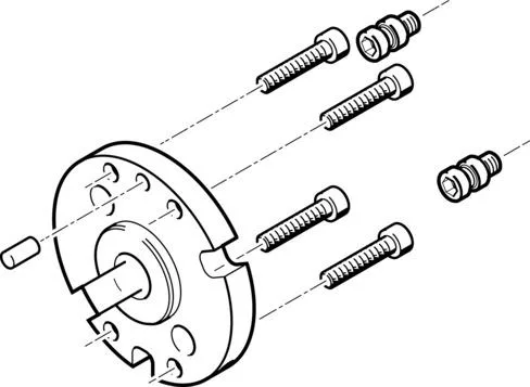Festo HAPG-SD2-11 Adaptör Takımı