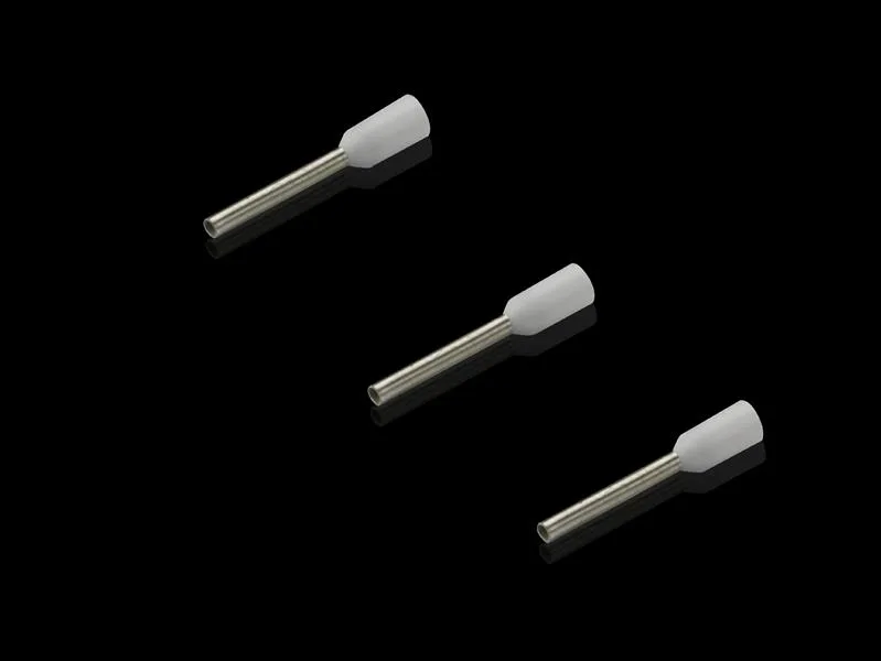 Rittal AS 4051.638 Kablo montajı için kablo uç yüksükleri, 05 mm², AWG 20, beyaz, 10 mm, dökme (10 ambalaj birimi her biri 100 Adet), 1000 adet
