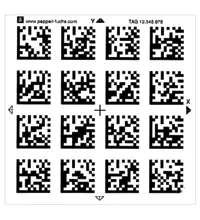 Pepperl+Fuchs PGV85-CT4 Data Matrix tag for PGV system