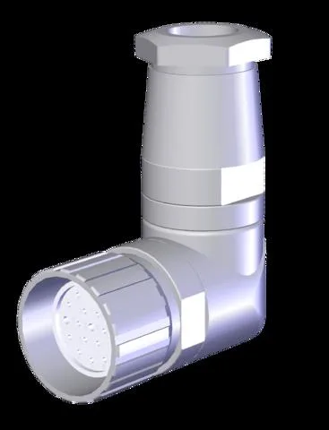 Euchner AC-PC-M23F19W-167837 Plug connector M23, angled
