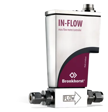 Bronkhorst IN-FLOW F-110CI Industrial Style Thermal Mass Flow Meter for Gases