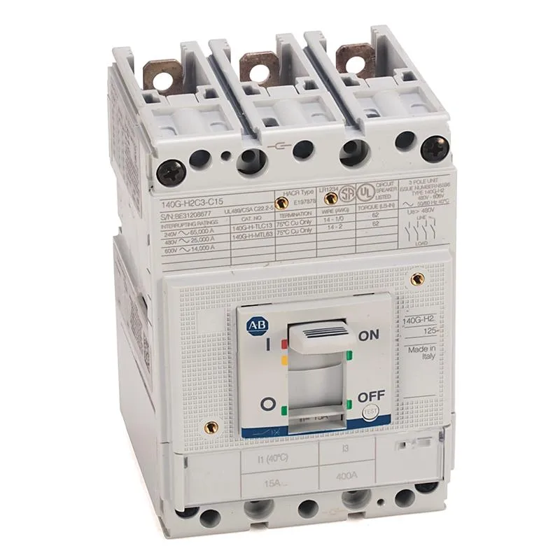 Allen Bradley 140G-H2C3-C40 140G 125A Frame Molded Case Ckt-Bkr