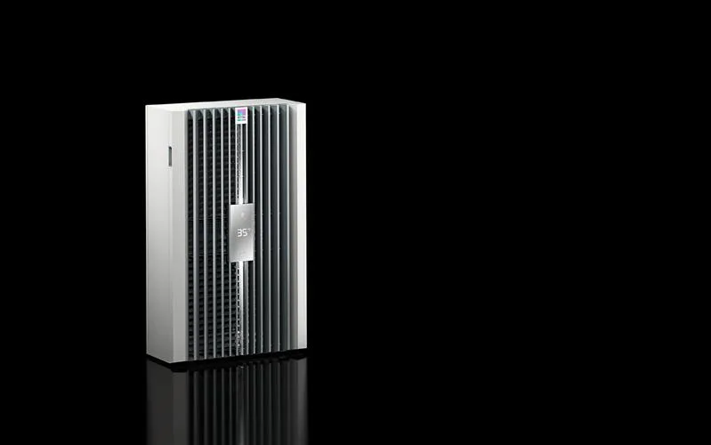 Rittal SK 3179.800 SK Blue e+ S duvara monte klima, 0,5 kW, 110-240 V, 1~, 50-60 Hz, çelik sac, GYD: 300 x 570 x 199 mm