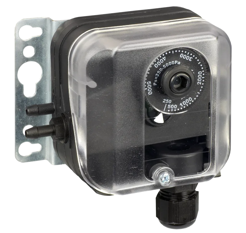 Alre JDL-116 A Differential pressure switch, 250…5000Pa, external setting