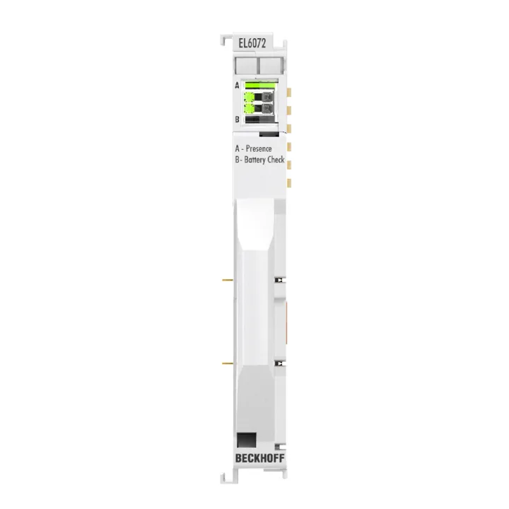 Beckhoff EL6072 EtherCAT Terminal, license key for TwinCAT 31, with RTCNew