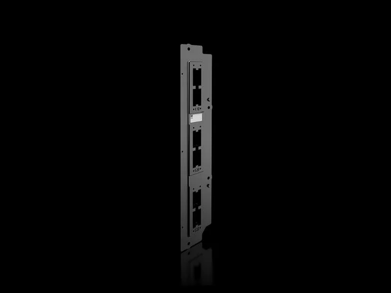 Rittal SV 9686.060 SV busbar holder (baying), 3-pole, 185 mm, for E-Cu 50 x 10 mm, duroplastic, fire protection in accordance with UL 94-V0